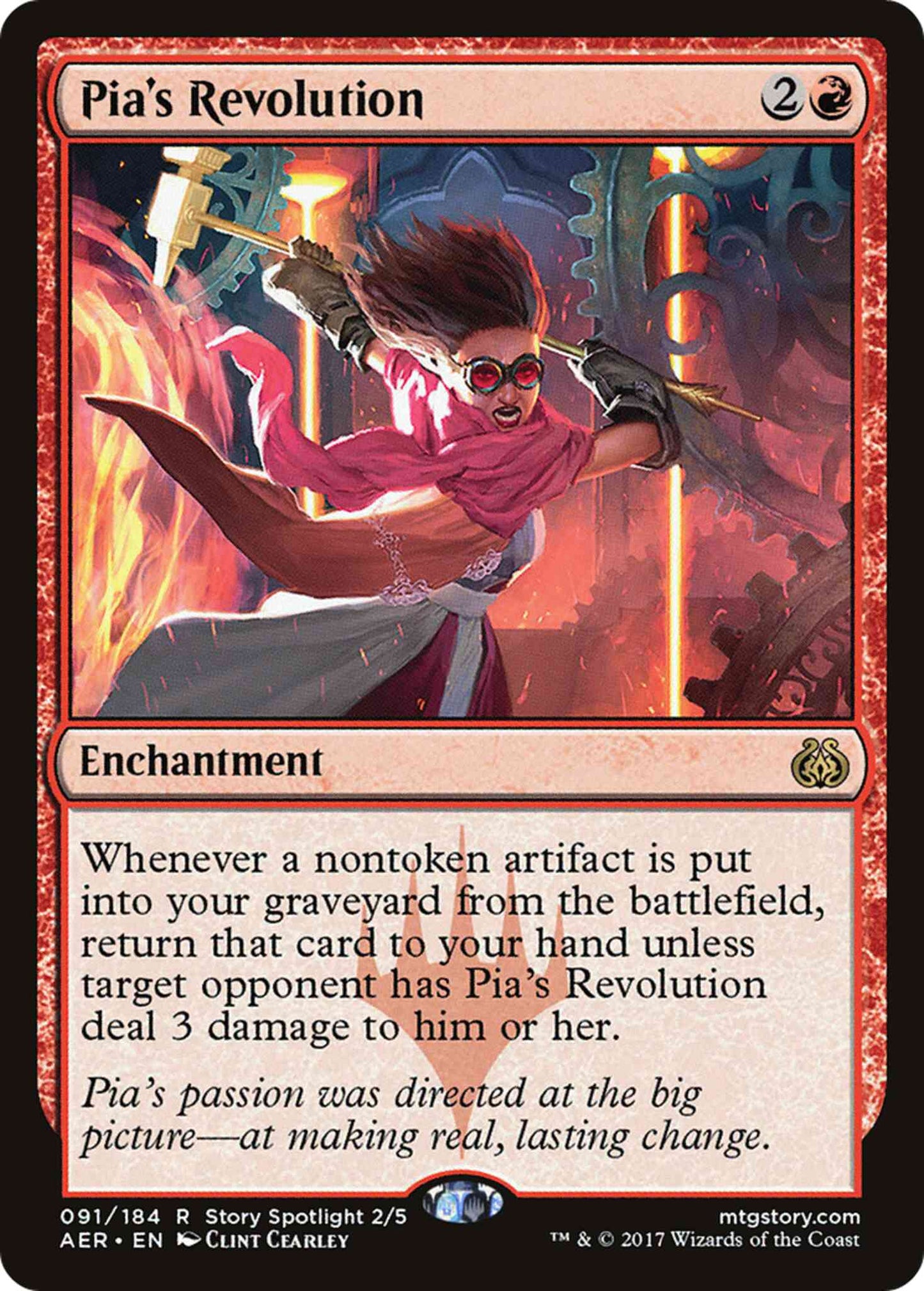 Pia's Revolution [91] [Aether Revolt] [Non-Foil]