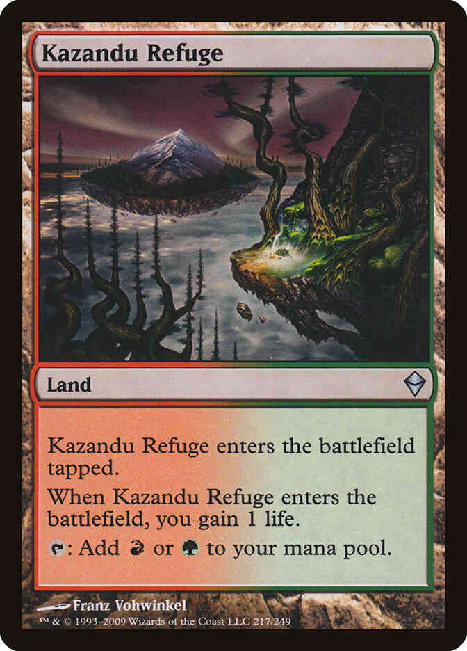 Kazandu Refuge [217] [Zendikar] [Non-Foil]