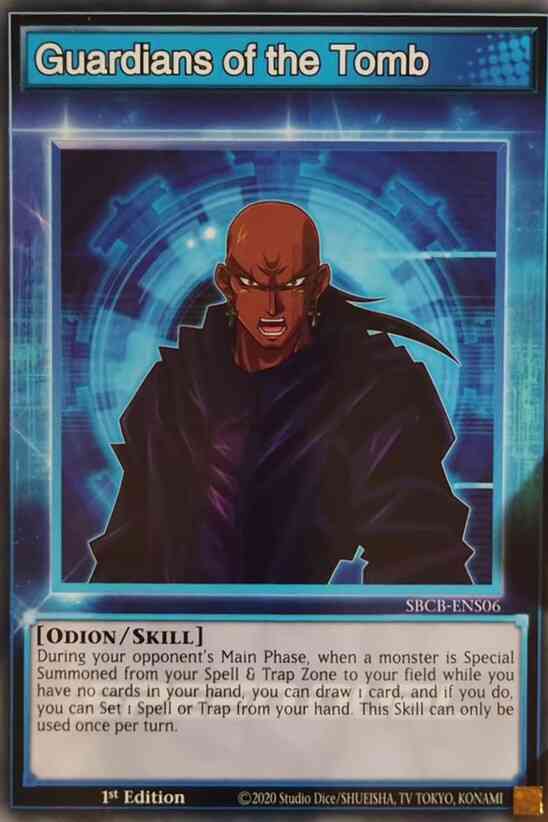 Guardians of the Tomb - SBCB-ENS06 - Common - 1st Edition