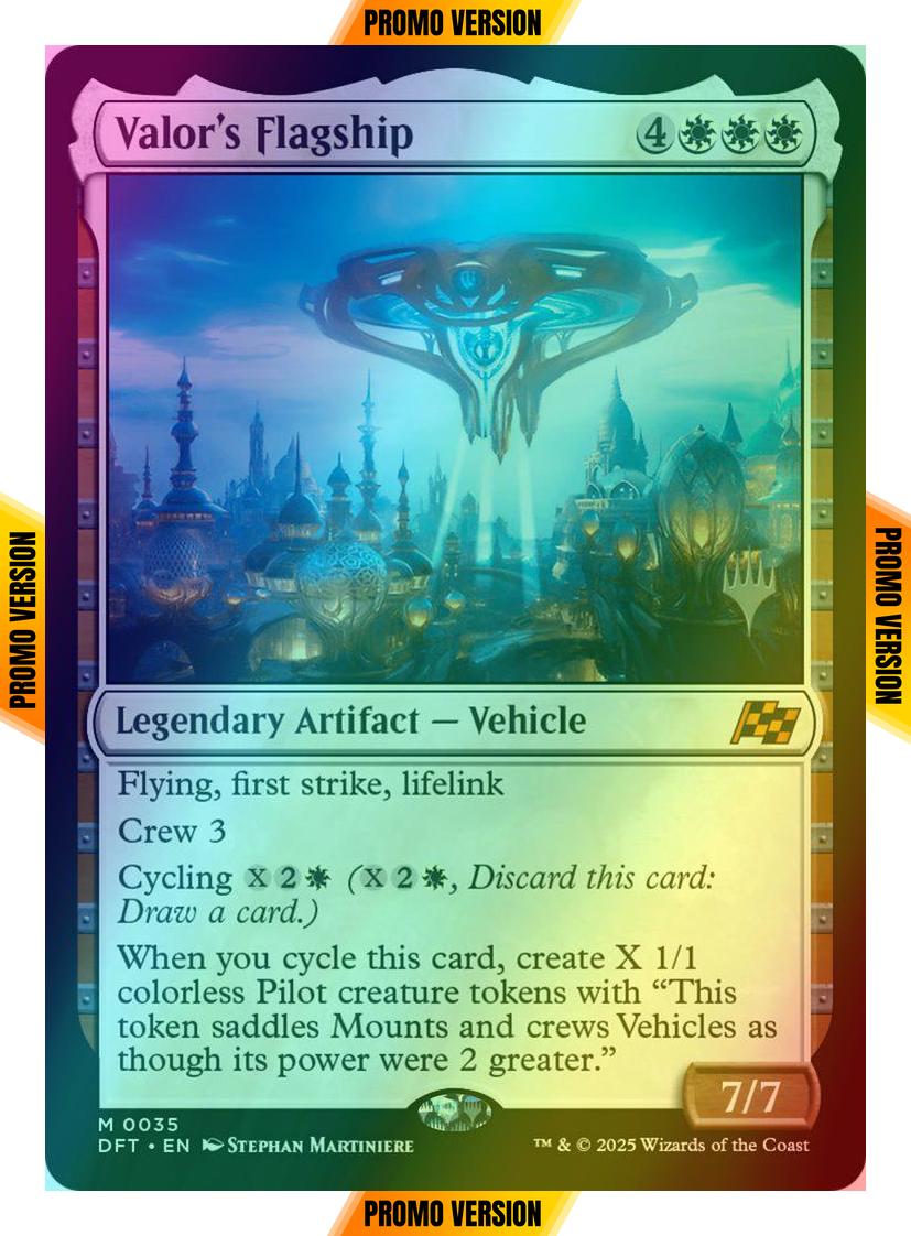Valor's Flagship [35p] [Promo Pack] [Aetherdrift: Promos] [Foil]