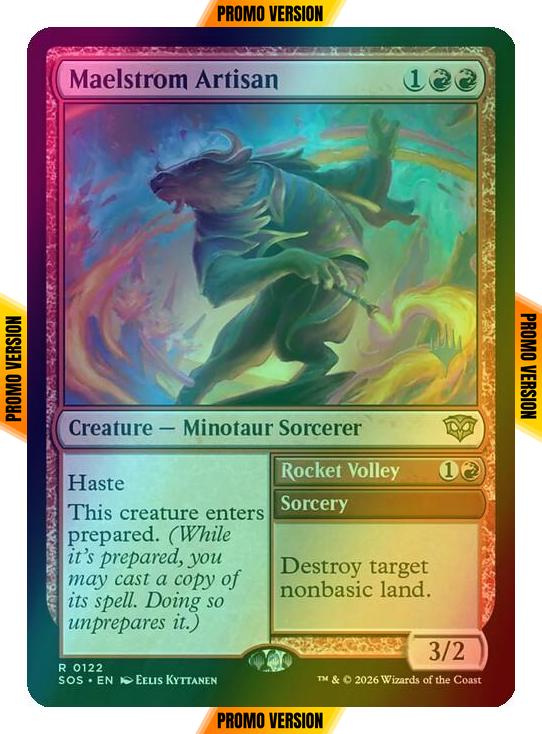 Maelstrom Artisan [122p] [Promo Pack] [Secrets of Strixhaven Promos] [Foil]
