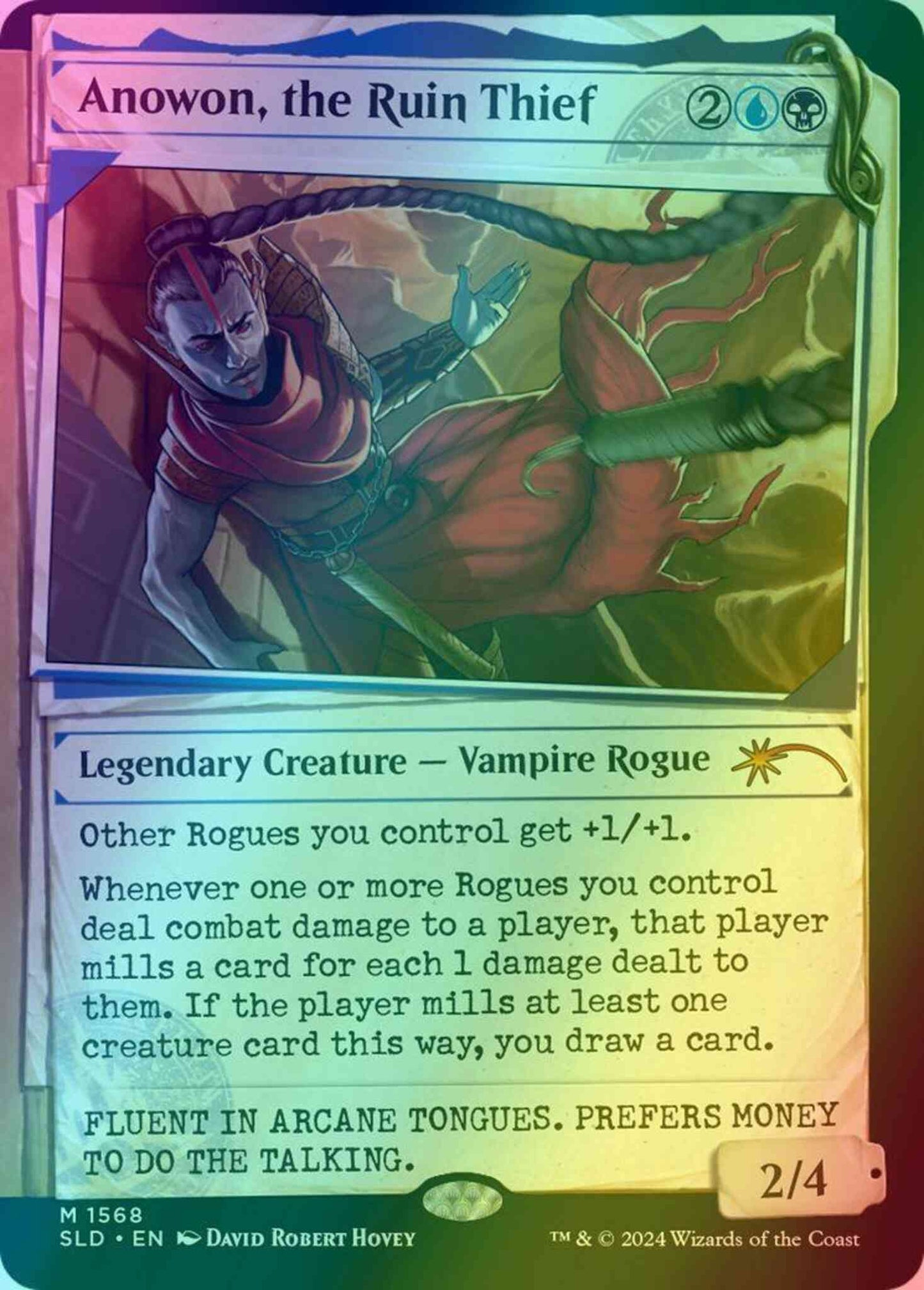 Anowon, the Ruin Thief [1568] [Dossier Showcase] [Showcase: MKM] [Secret Lair Drop] [Foil]