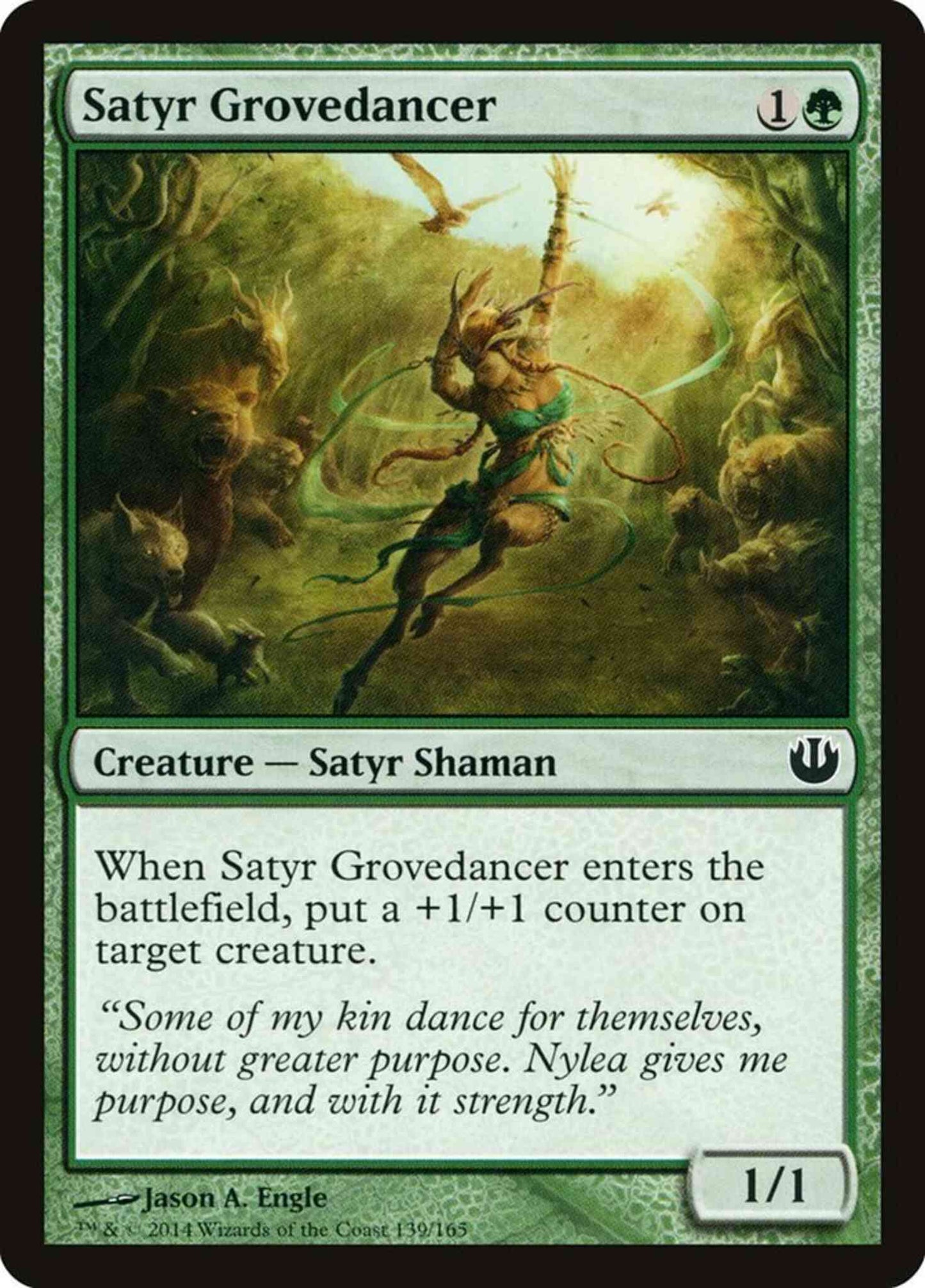 Satyr Grovedancer [139] [Journey into Nyx] [Non-Foil]