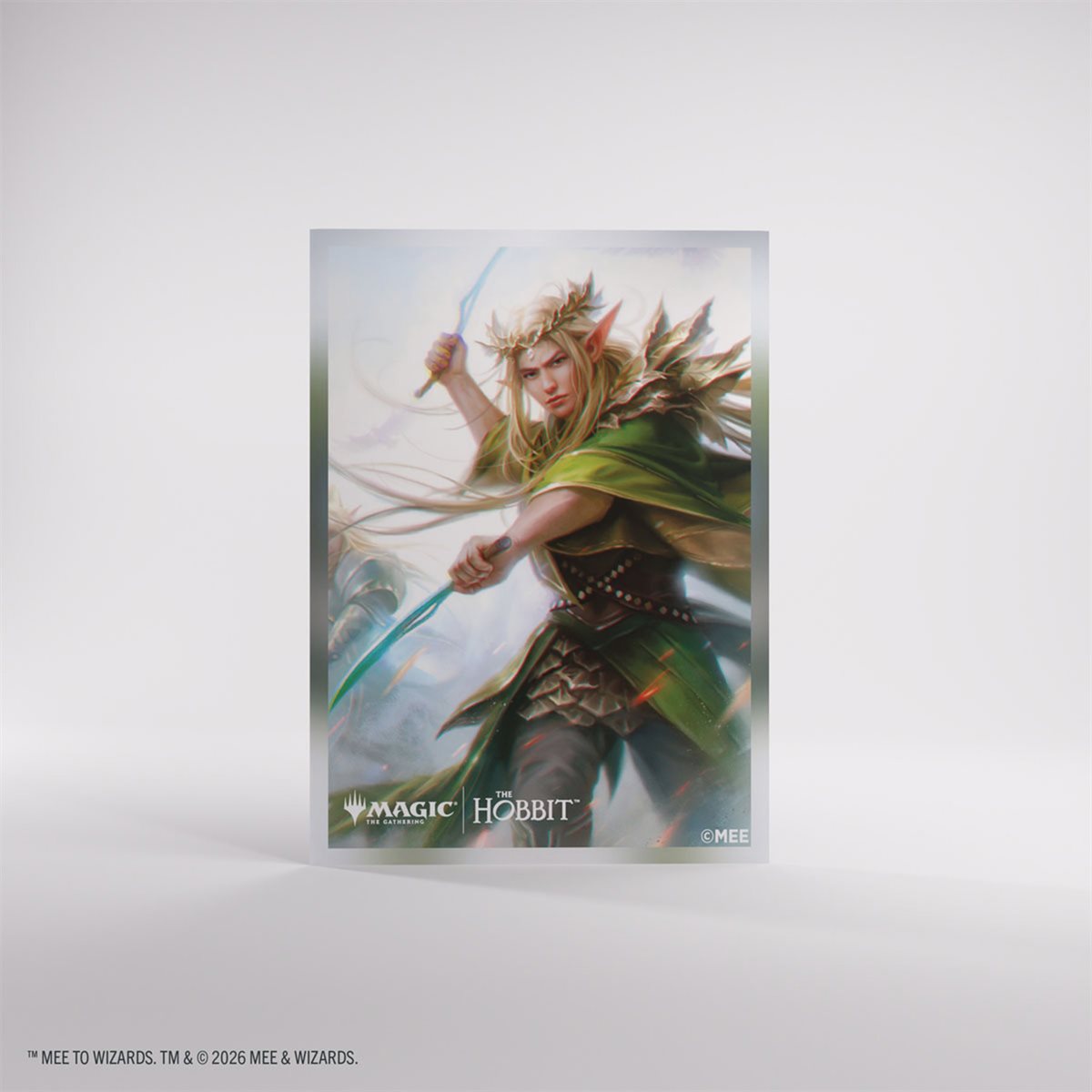 Gamegenic MTG Premium Art Sleeves - Standard Size - 105ct - The Hobbit - Thranduil, Sindarin Liege