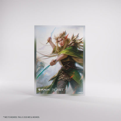 Gamegenic MTG Premium Art Sleeves - Standard Size - 105ct - The Hobbit - Thranduil, Sindarin Liege