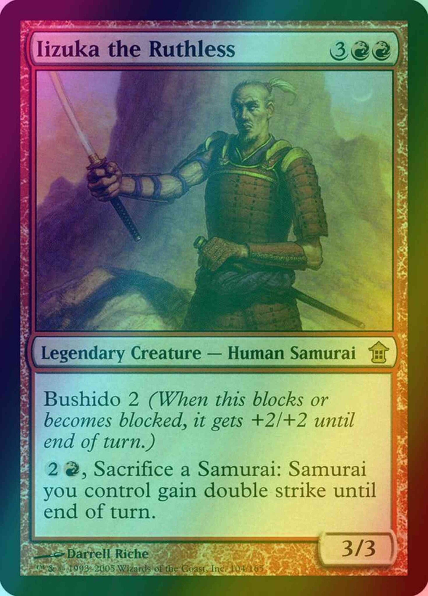 Iizuka the Ruthless [104] [Saviors of Kamigawa] [Foil]