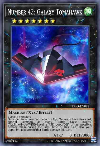 Number 42: Galaxy Tomahawk - MP15-EN055 - Common - 1st Edition