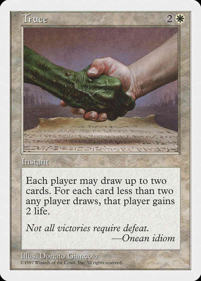Truce [65] [Fifth Edition] [Non-Foil]