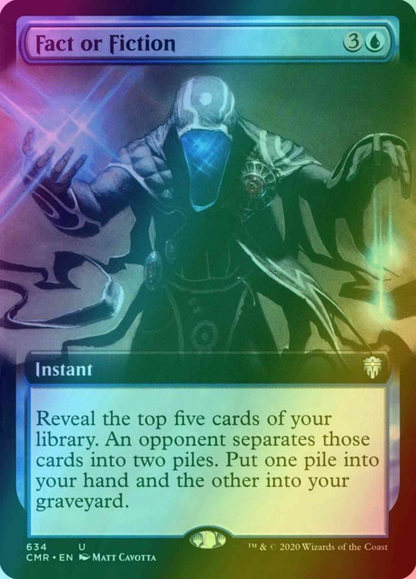 Fact or Fiction [634] [Extended Art] [Commander Legends] [Foil]