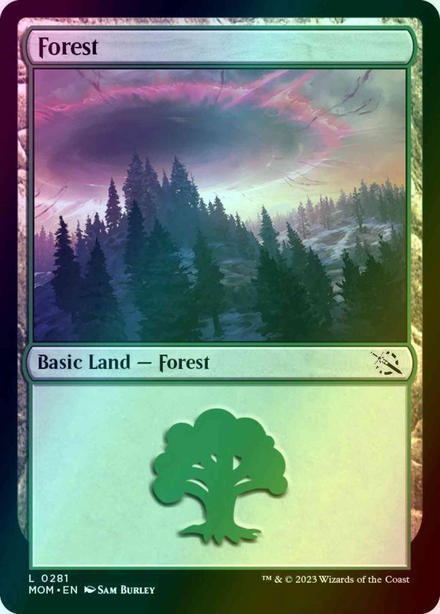 Forest [281] [March of the Machine] [Foil]