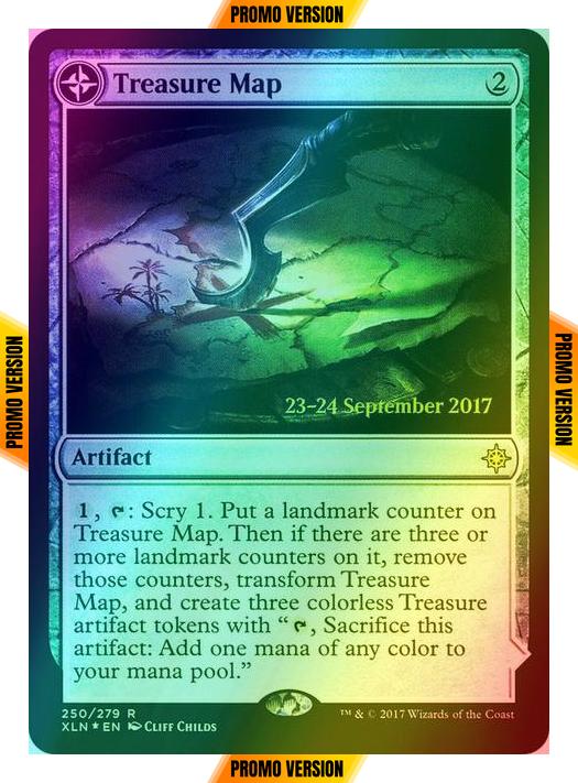 Treasure Map // Treasure Cove [250s] [Ixalan Promos] [Foil]