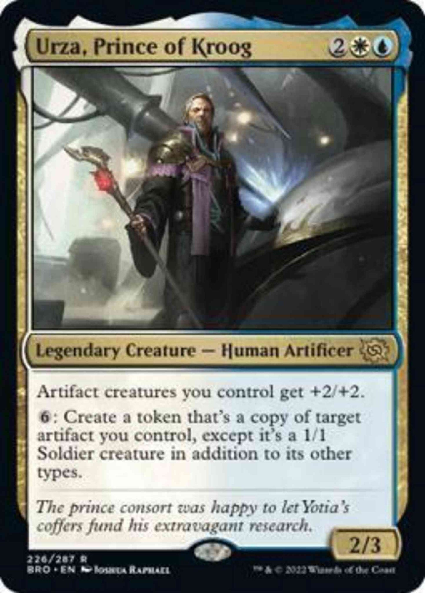 Urza, Prince of Kroog [226] [The Brothers' War] [Non-Foil]