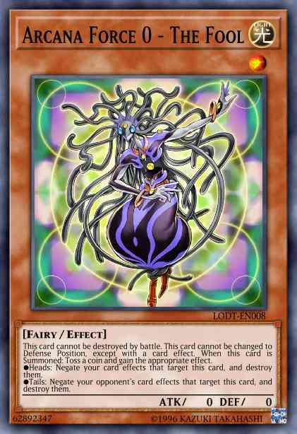 Arcana Force 0 - The Fool - DT06-EN014 - Duel Terminal Normal Parallel Rare - Duel Terminal