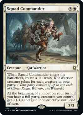 Squad Commander [709] [Commander Legends: Battle for Baldur's Gate] [Non-Foil]