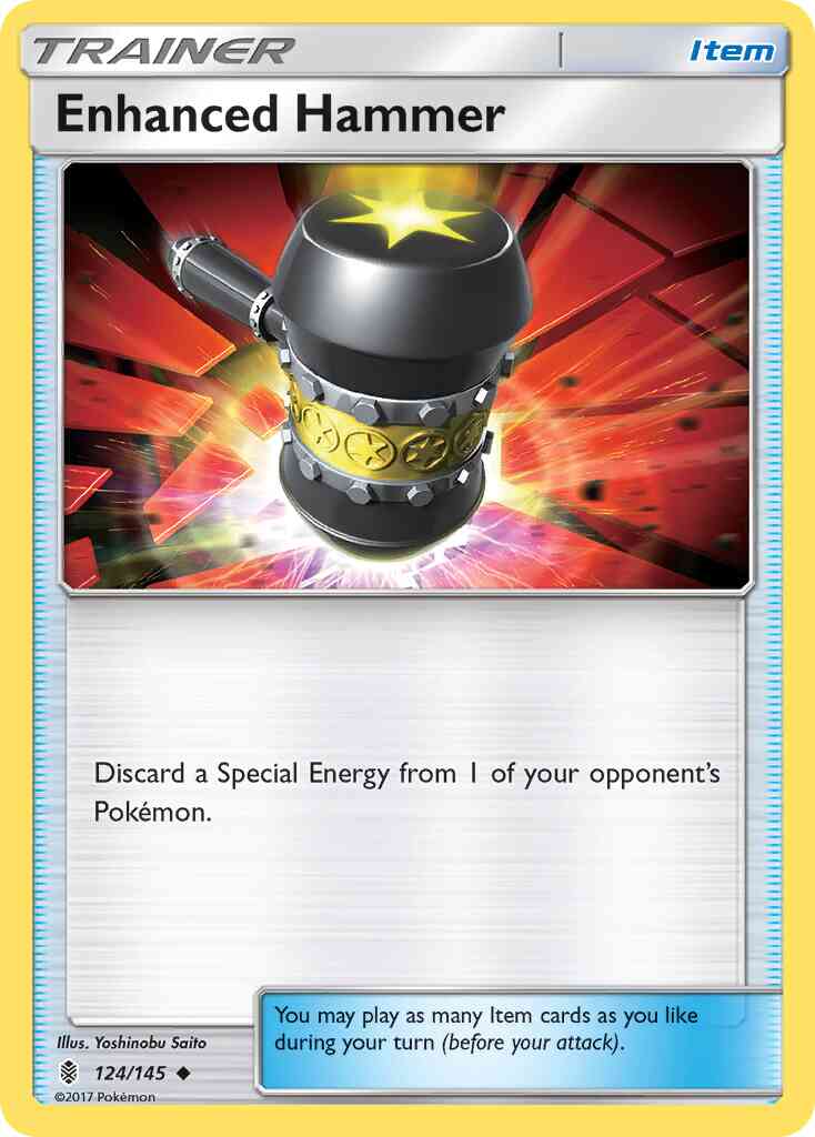 Enhanced Hammer - 124/145 - Uncommon [sm2-124] [Reverse Holo]