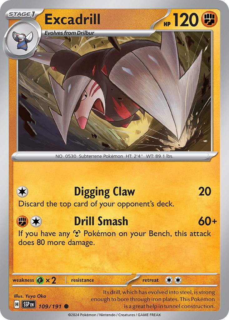 Excadrill - 109/191 - Common [sv08-109] [Non-Holo]