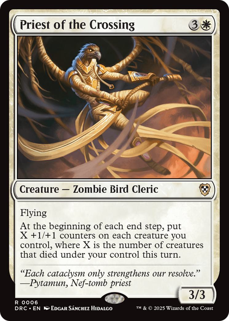 Priest of the Crossing [6] [Aetherdrift: Commander] [Non-Foil]