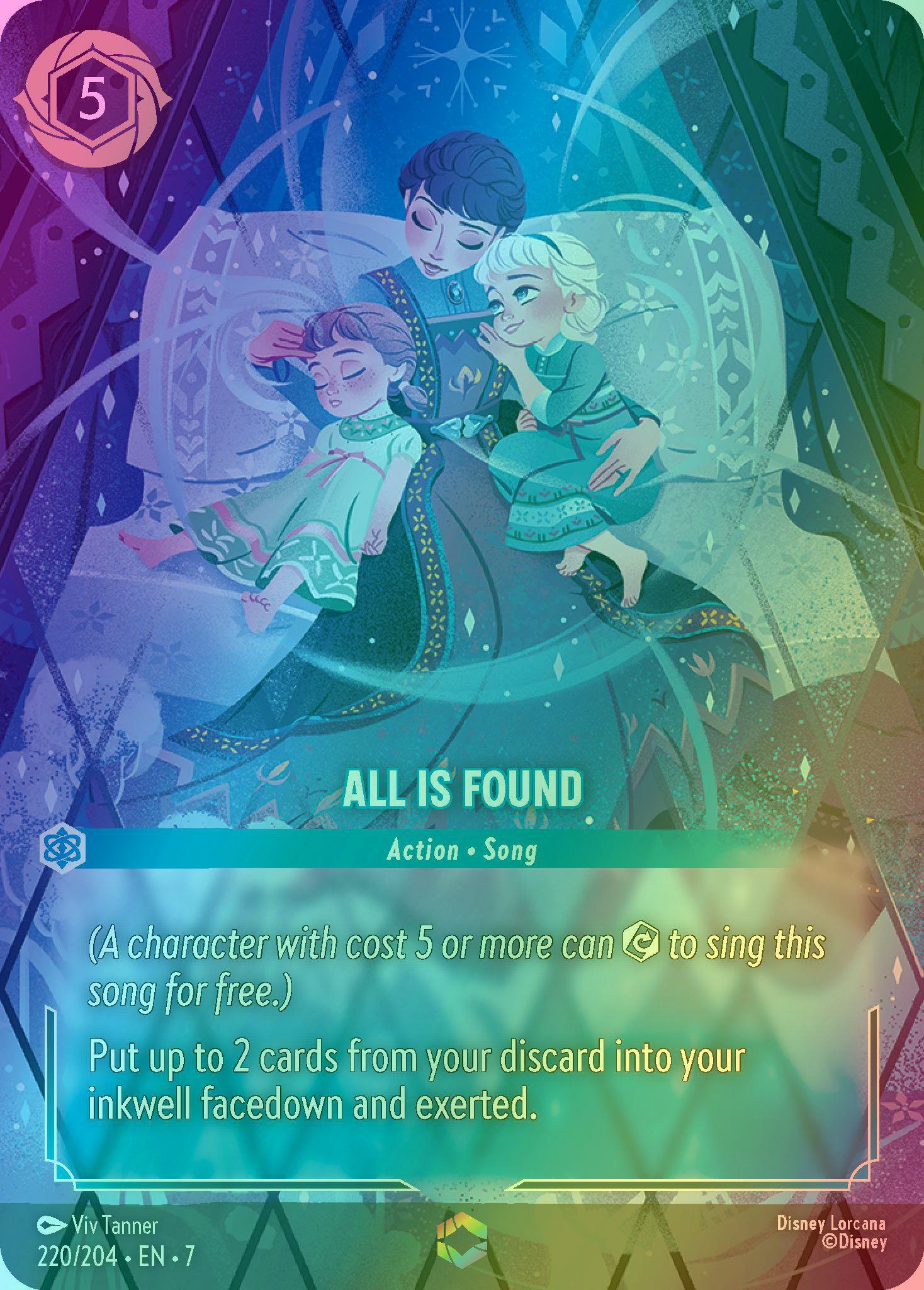 All Is Found (Enchanted) - 220/204 [Archazia's Island] [Holofoil