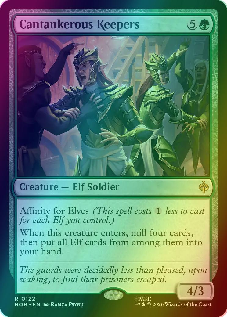 Cantankerous Keepers [122] [The Hobbit] [Foil]