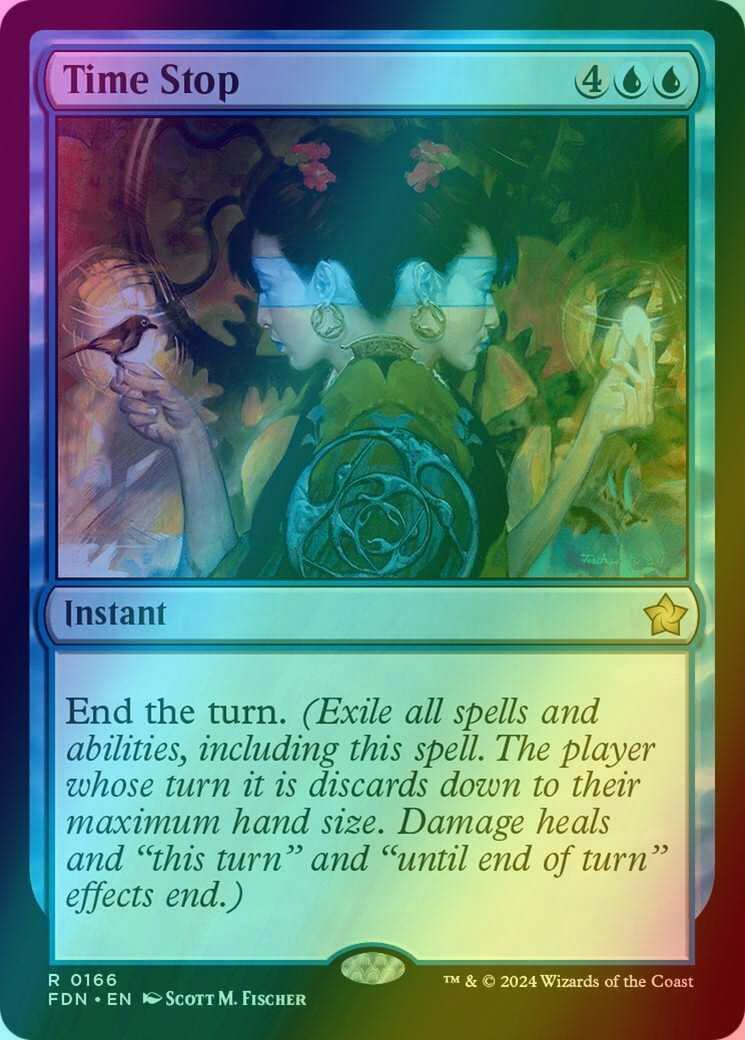 Time Stop [166] [Foundations] [Foil]