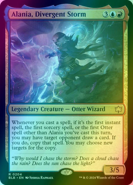 mtg alania divergent storm commander deck Alania, Custom Does the sun chase the light? Alania, Divergent Storm Commander Deck
