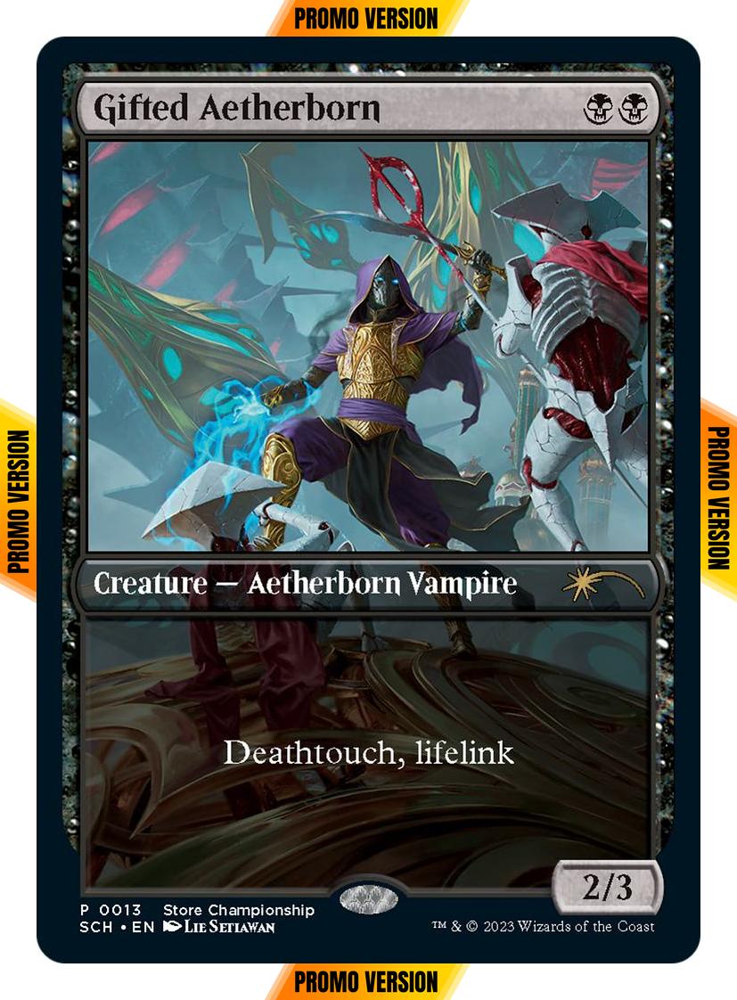 Gifted Aetherborn [13] [Store Championships] [Non-Foil]