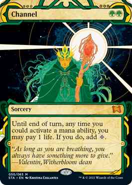 Channel [50] [Strixhaven Mystical Archive] [Etched Foil]