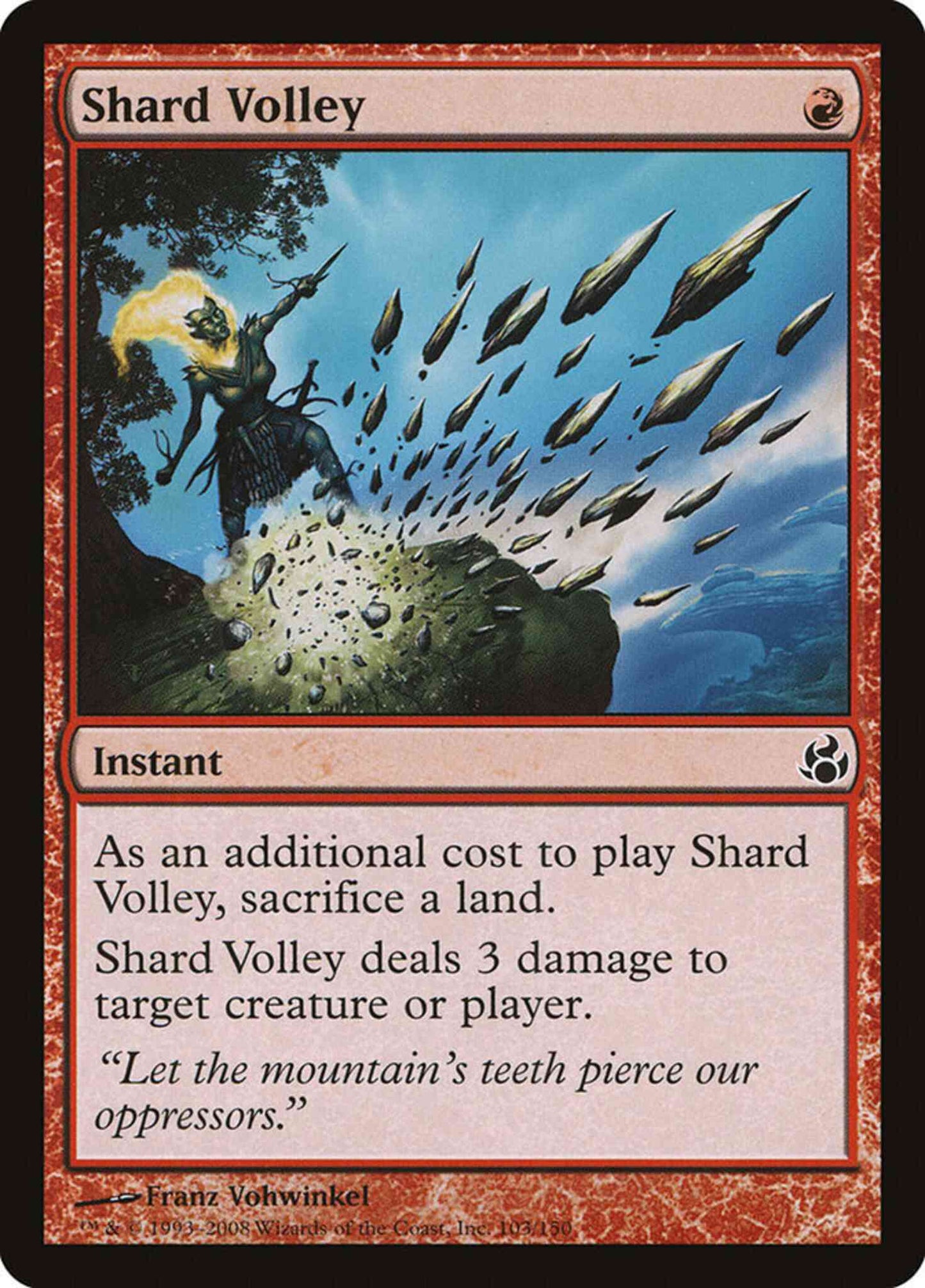Shard Volley [103] [Morningtide] [Non-Foil]