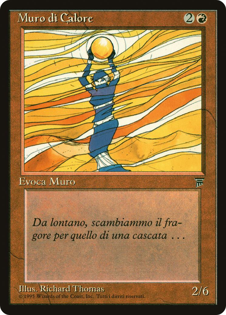 Wall of Heat - Italian [170] [Legends: Italian] [Non-Foil]