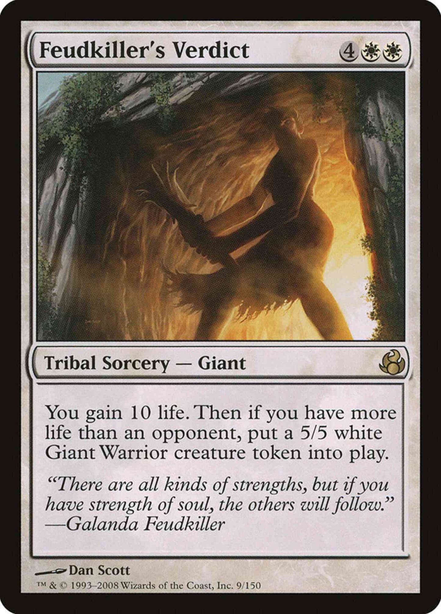 Feudkiller's Verdict [9] [Morningtide] [Non-Foil]