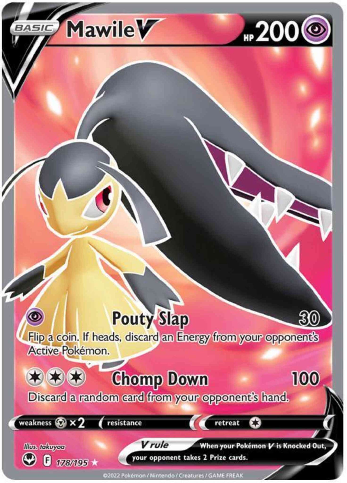 Mawile V - 178/195 - Rare Ultra [swsh12-178] [Ultra]
