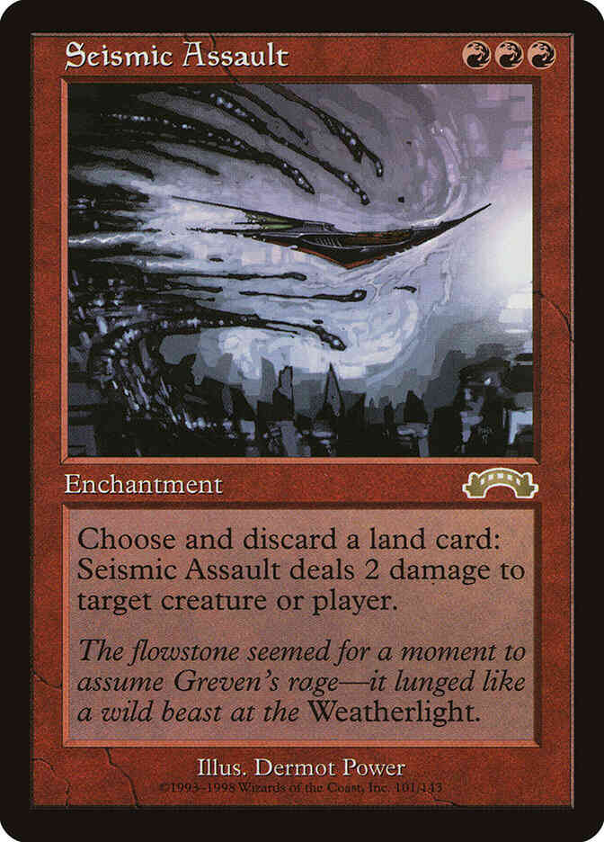 Seismic Assault [101] [Exodus] [Non-Foil]