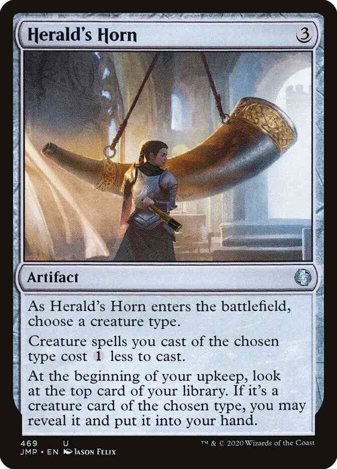 Herald's Horn [469] [Jumpstart] [Non-Foil]