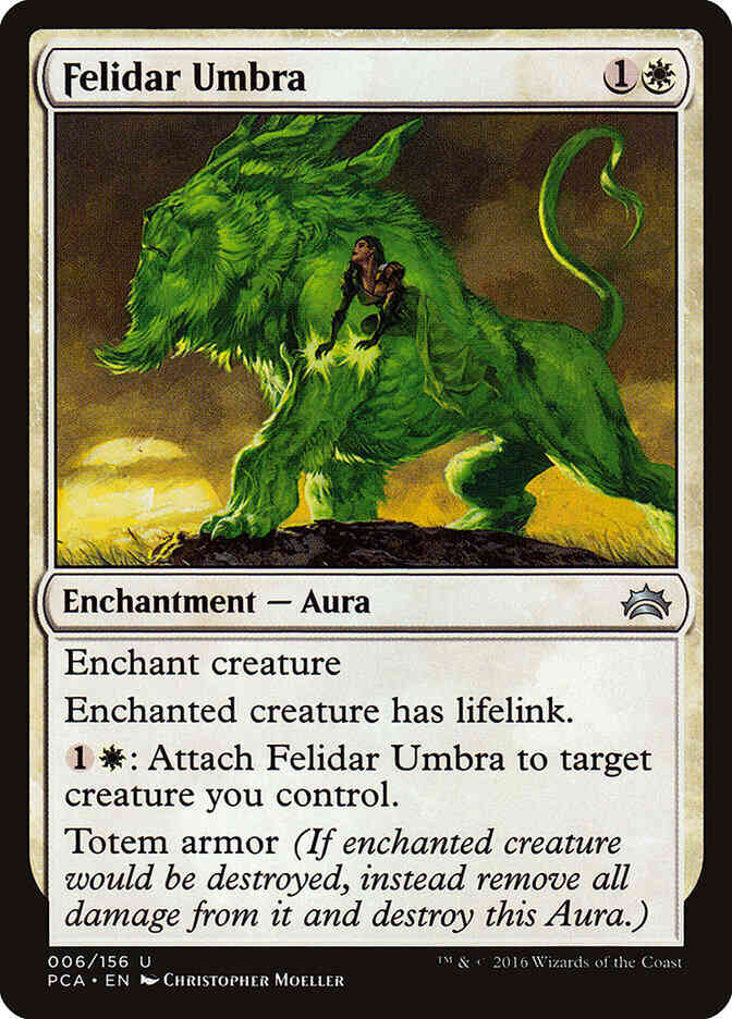 Felidar Umbra [6] [Planechase Anthology] [Non-Foil]