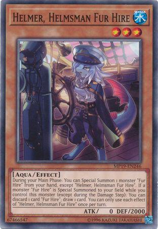 Helmer, Helmsman Fur Hire - MP19-EN246 - Common - Unlimited