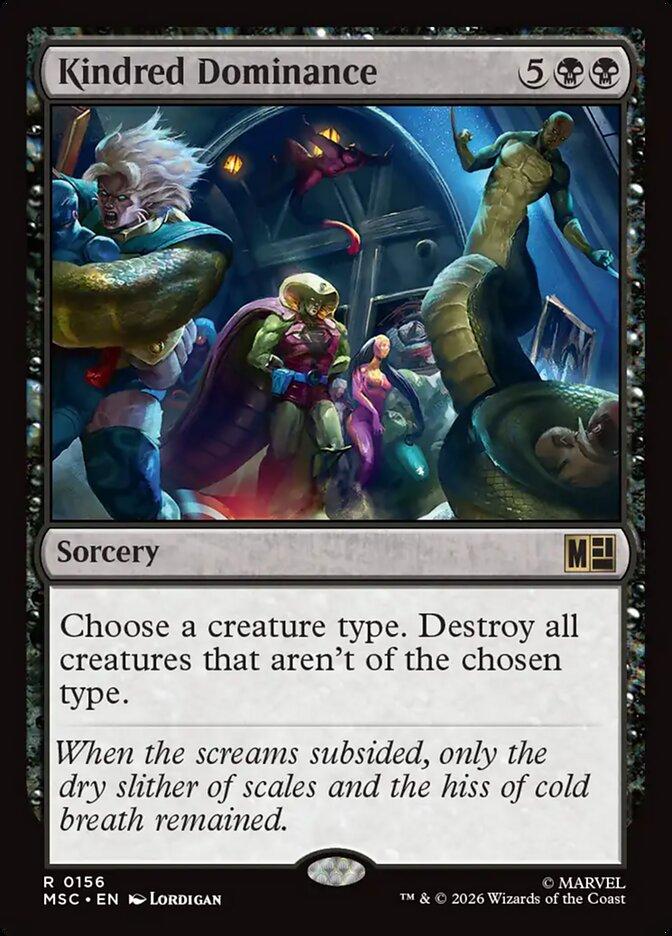 Kindred Dominance [156] [Marvel Super Heroes: Commander] [Non-Foil]