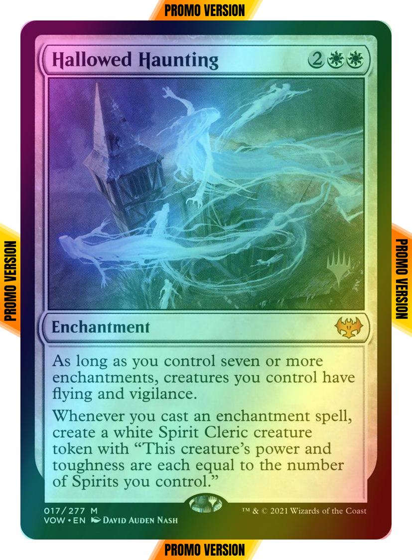 Hallowed Haunting [17p] [Promo Pack] [Innistrad: Crimson Vow: Promos] [Foil]