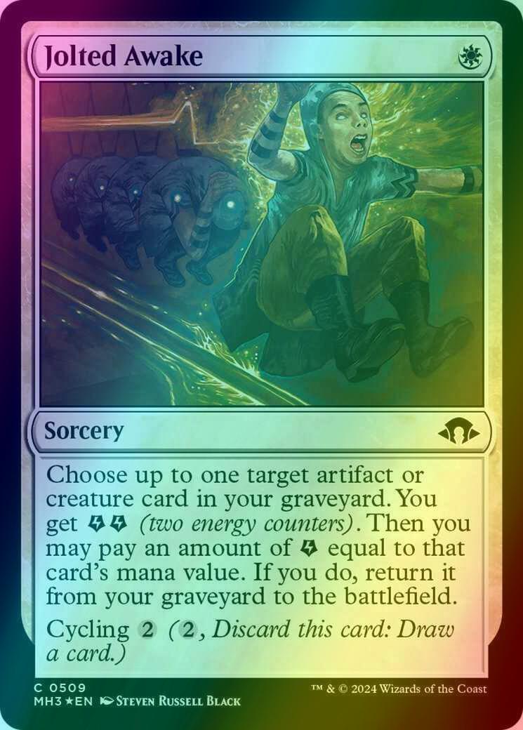 Jolted Awake [509] [Modern Horizons 3] [Ripple Foil]