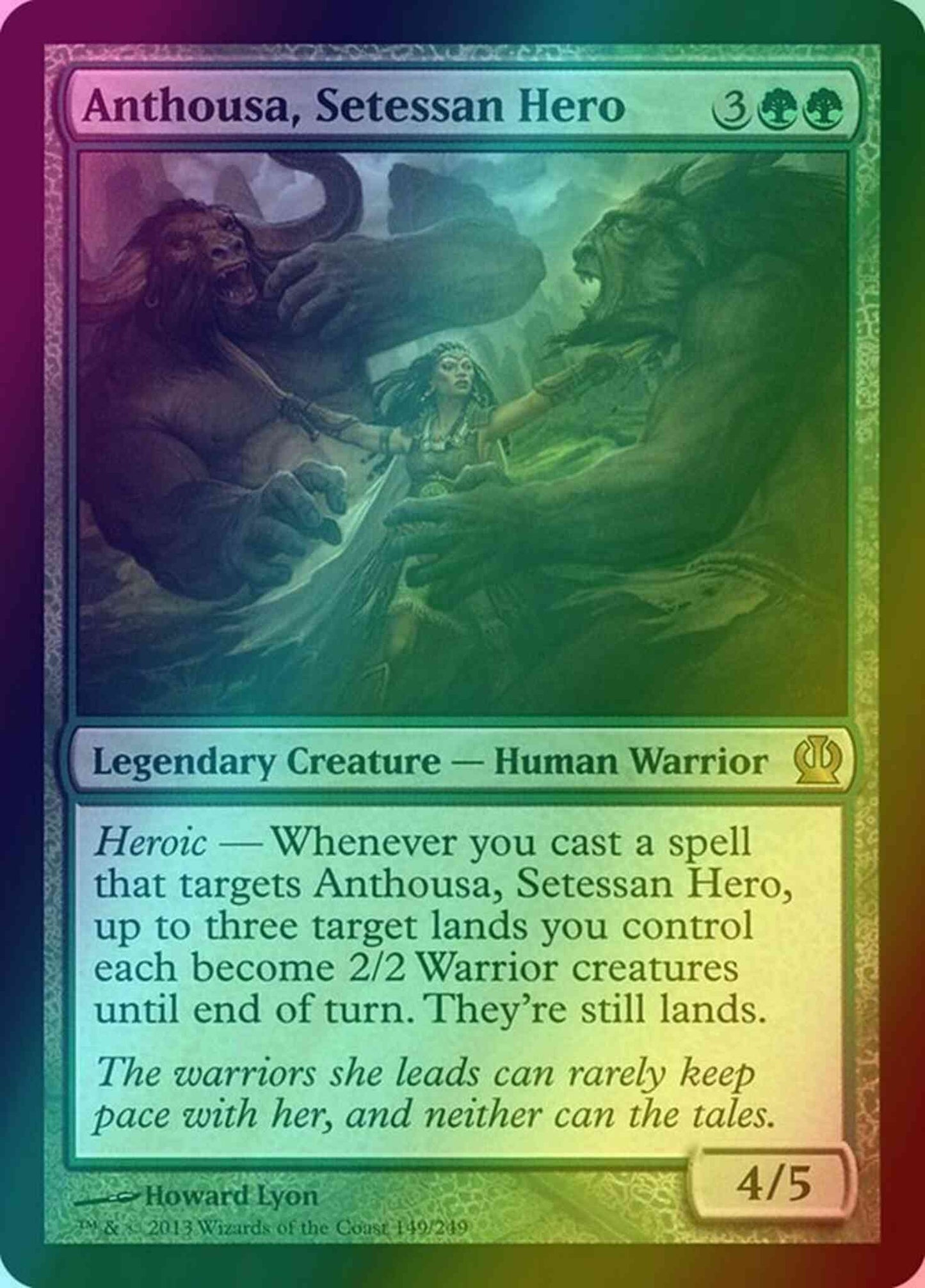 Anthousa, Setessan Hero [149] [Theros] [Foil]