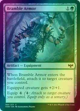 Bramble Armor [188] [Innistrad: Crimson Vow] [Foil]