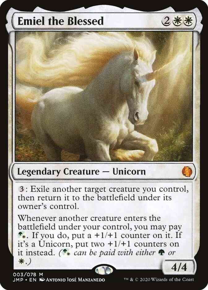 Emiel the Blessed [3] [Jumpstart] [Non-Foil]