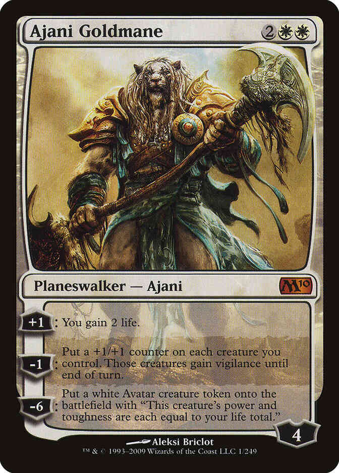 Ajani Goldmane [Magic 2010] [Non-Foil]