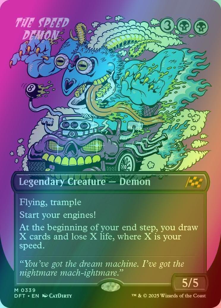 The Speed Demon [339] [Borderless] [Rude Rider] [Aetherdrift] [Foil]