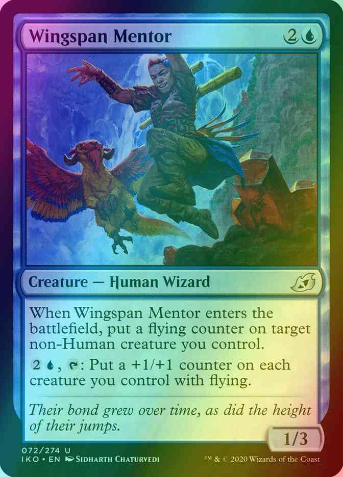 Wingspan Mentor [72] [Ikoria: Lair of Behemoths] [Foil]
