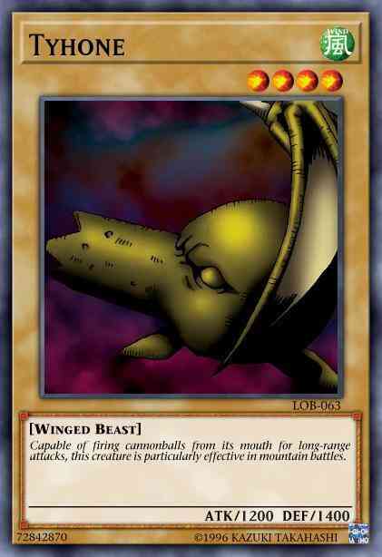 Tyhone - LOB-063 - Common - 1st Edition