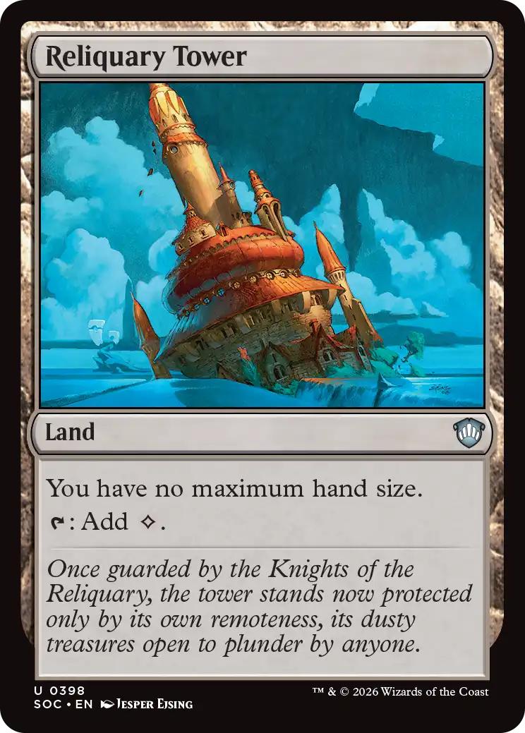 Reliquary Tower [398] [Secrets of Strixhaven: Commander] [Non-Foil]