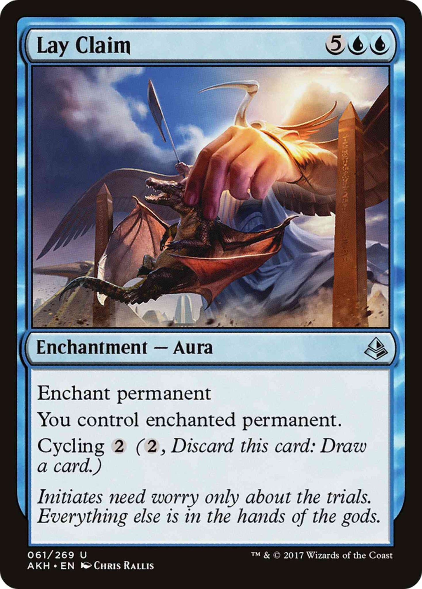 Lay Claim [61] [Amonkhet] [Non-Foil]