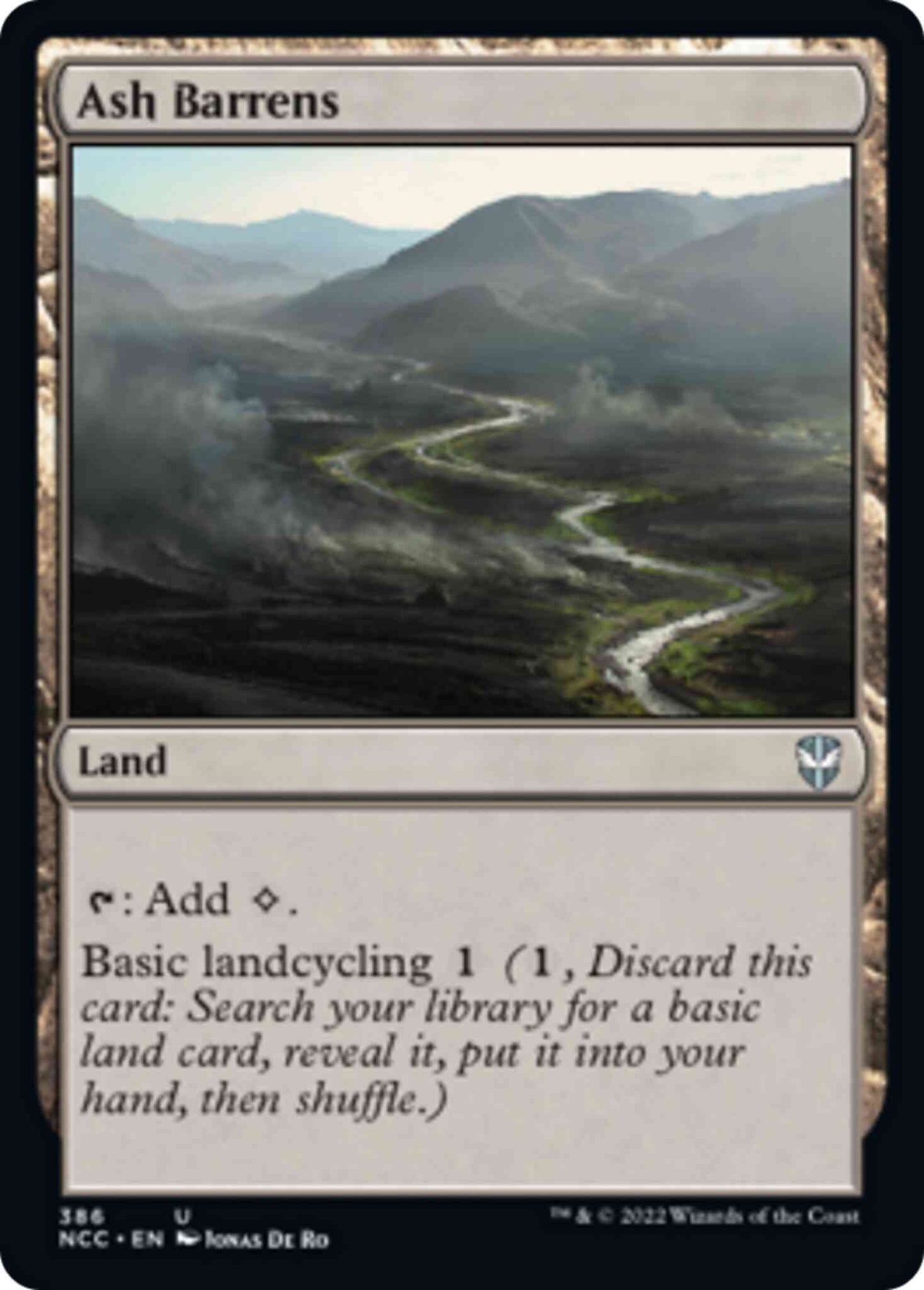 Ash Barrens [386] [Streets of New Capenna: Commander] [Non-Foil]