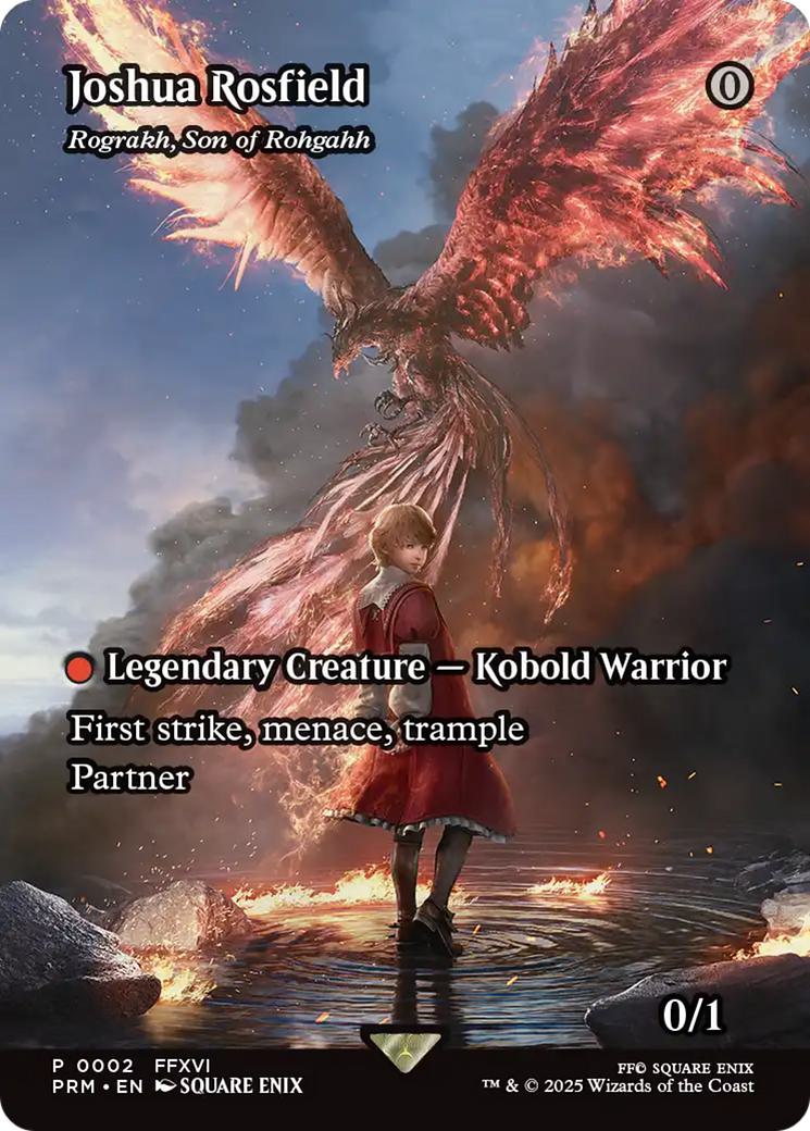 Joshua Rosfield - Rograkh, Son of Rohgahh [11] [Borderless] [MagicFest 2025] [Non-Foil]
