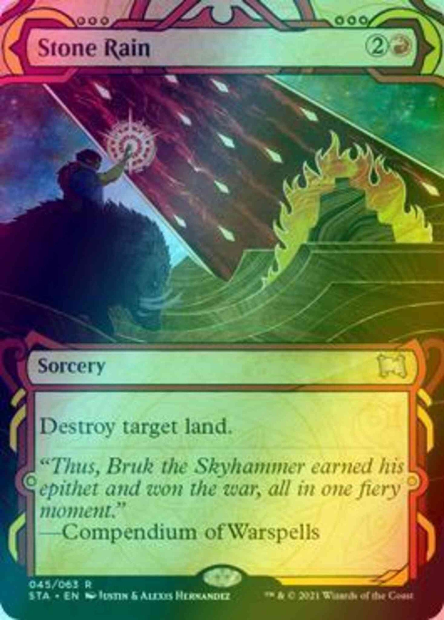 Stone Rain [45] [Strixhaven Mystical Archive] [Foil]